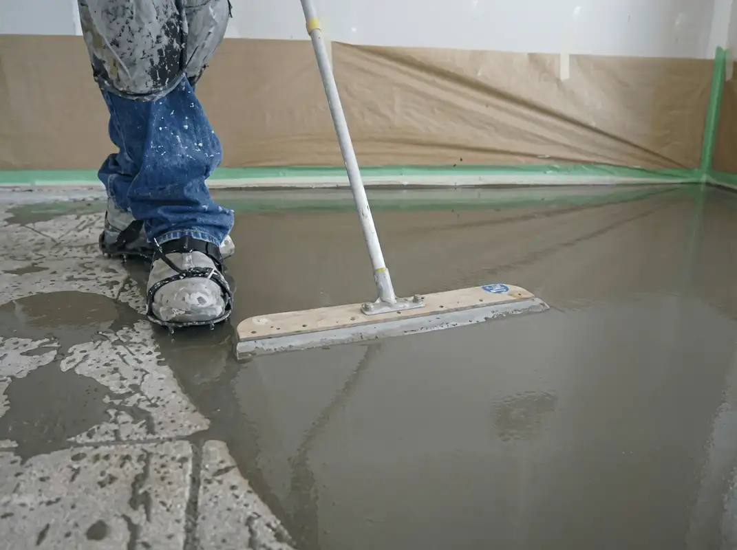 Uneven floor being professionally repaired in Henderson, NV