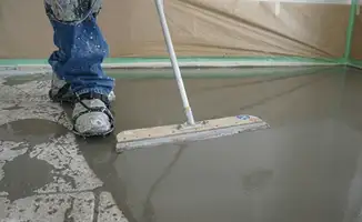 Uneven floor being professionally repaired in Henderson, NV